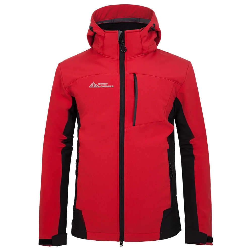 

New soft shell ski-wear, mountaineering camping outdoors men warm clothing, wind proof cycling fishing clothes
