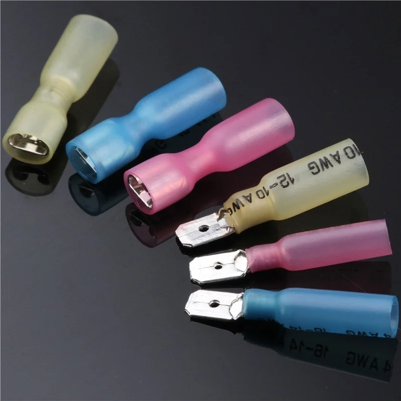 

240pcs/box Heat Shrink Butt Connectors Terminals Crimp Insulated for Marine Automotive MDJ998