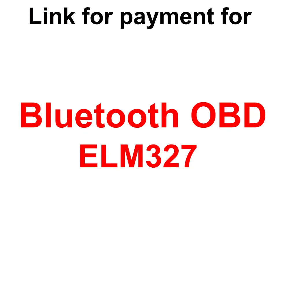 Ссылка для оплаты bluetooth OBD elm327 |