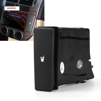 

TAIHONGYU Black Center Console Water Drink Cup Holder 6Q0 858 602 E Fit For VW Polo 9N 2002 2003 2004 2005 2006 2007-2010