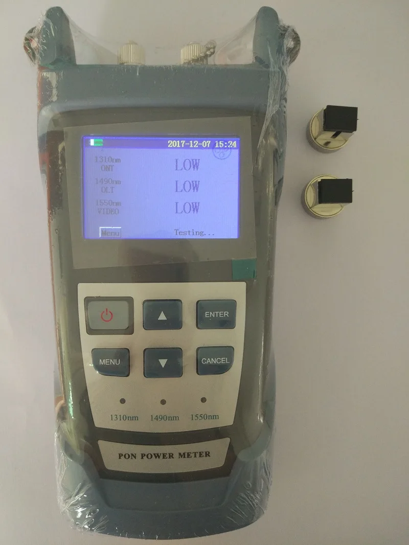 

Ruiyan RY-P100 1310/1490/1550m FTTH PON Optical Power Meter for EPON GPON xPON ONT OLT