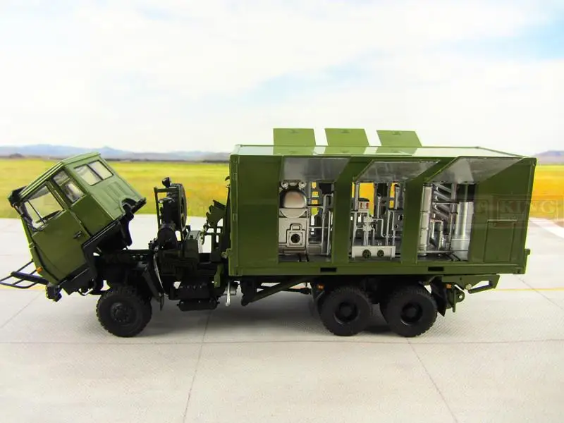 1:43 scale Steyr очиститель воды контейнер грузовик для китайской армии Военный Shan Xi