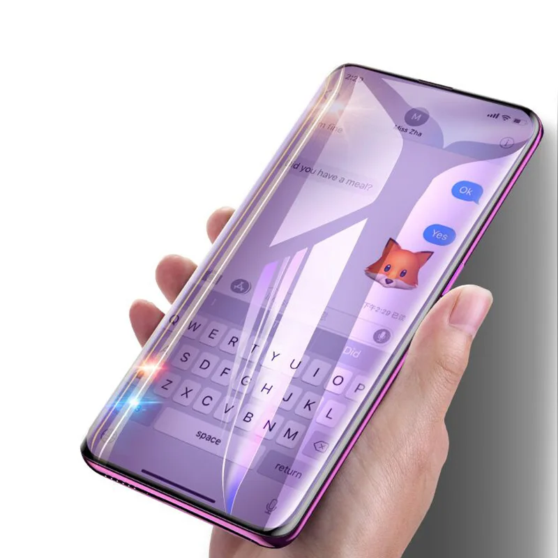 Полное покрытие жидкий клей UV закаленное Стекло для OPPO Find X Экран протектор