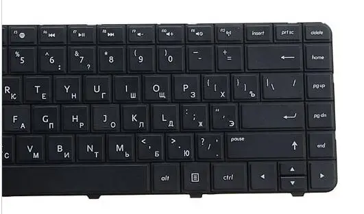  Russian Keyboard for HP Pavilion G43 G4-1000 G6S G6T G6X G6-1000 Q43 CQ43 CQ43-100 CQ57 G57 430 RU 