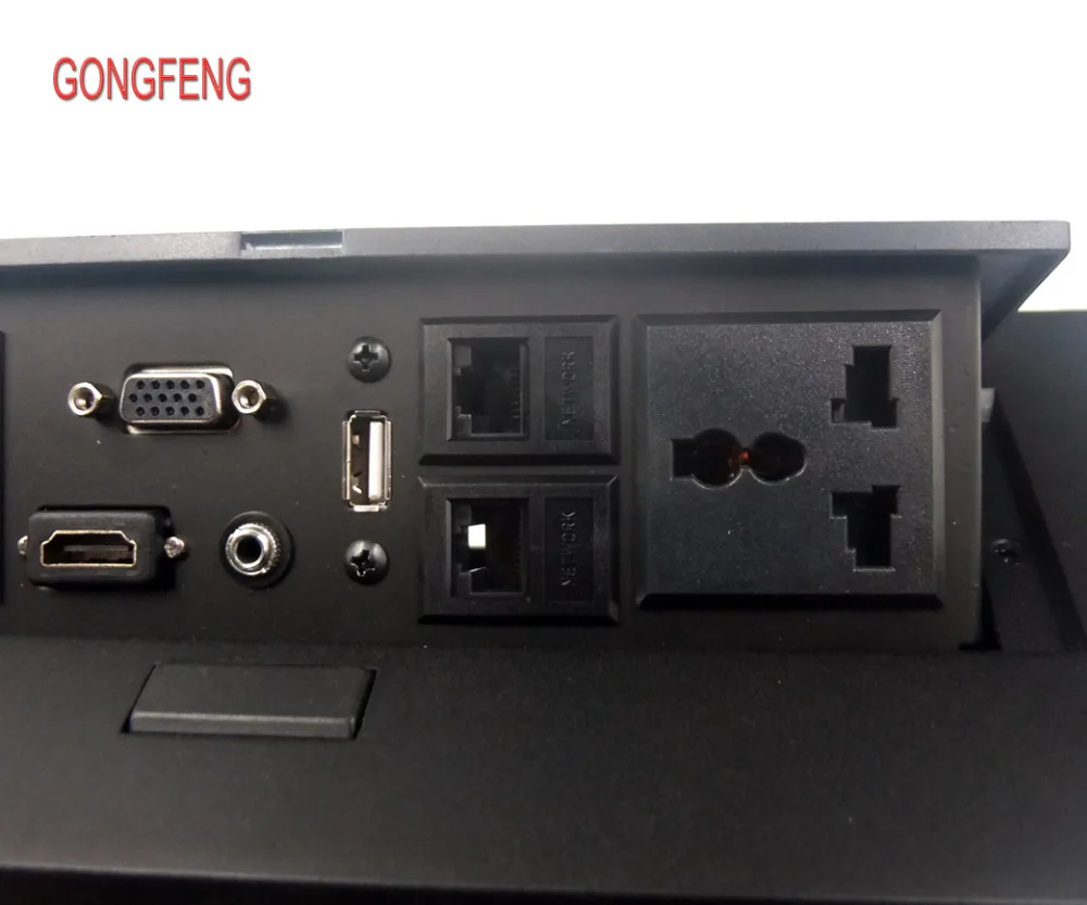 Tipo oculto, Tomada de poder pop-up, VGA,