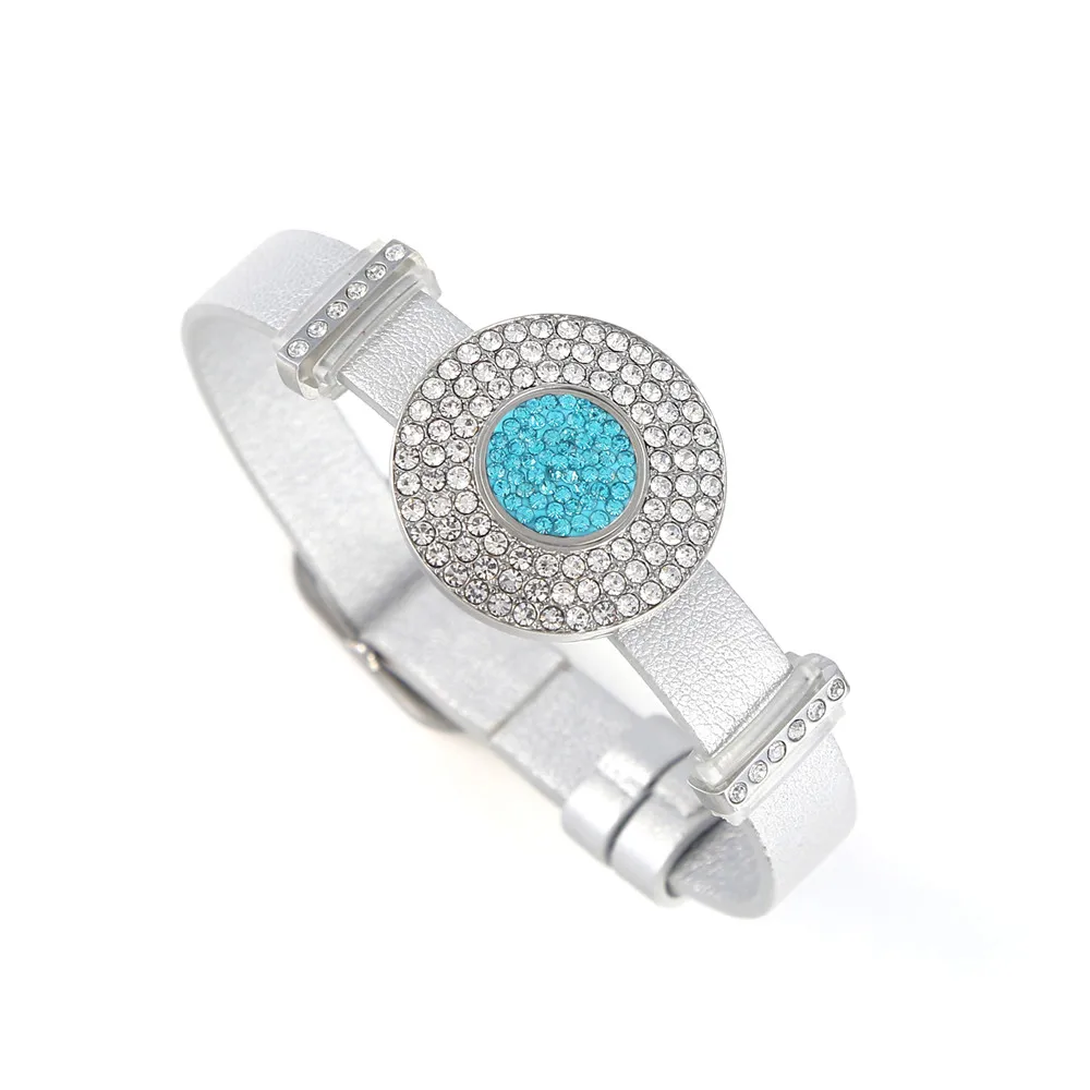 Keamsty Baby Pink Crystal 12mm Acero inoxidable magnético moneda piedra para DIY cambiar pulsera y anillo Keamsty Baby Pink Crystal 12mm Acero inoxidable magnético moneda piedra para DIY cambiar pulsera y anillo