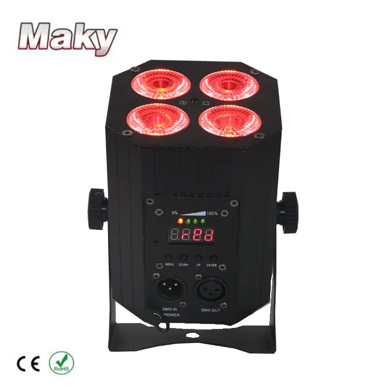 Чехол для полёта 6 в 1 + 2 световых MQ G116 4 шт led батарея беспроводная dmx IRC