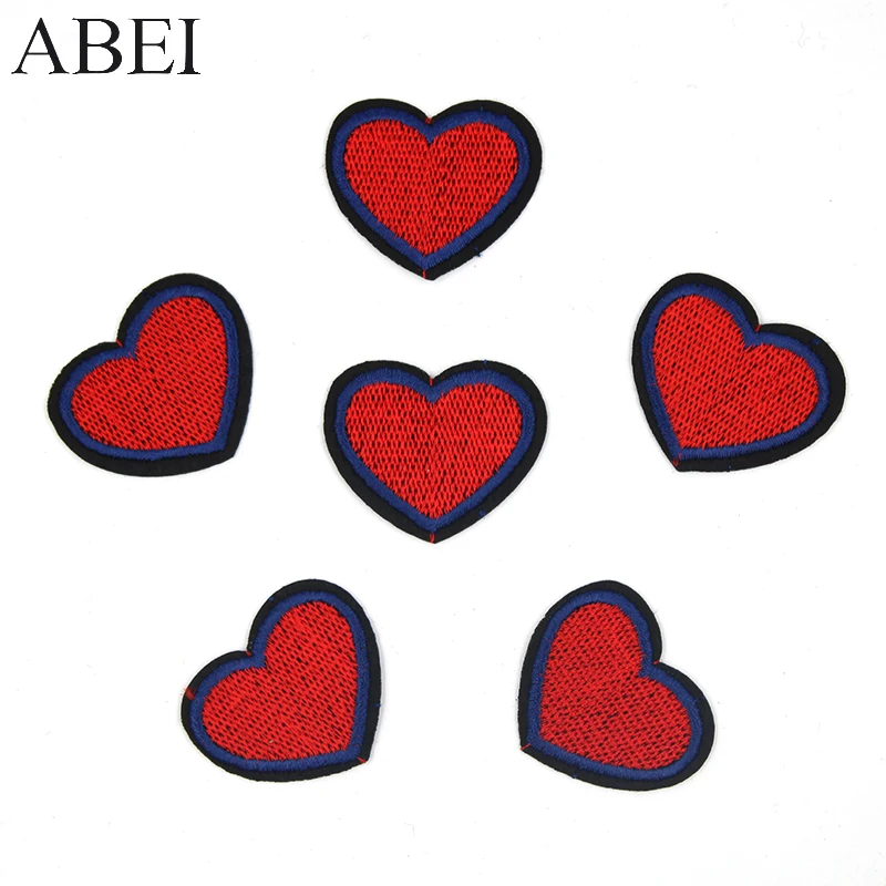 Buy 10pcs/lot Clothing Embroidered Heart Love Patches