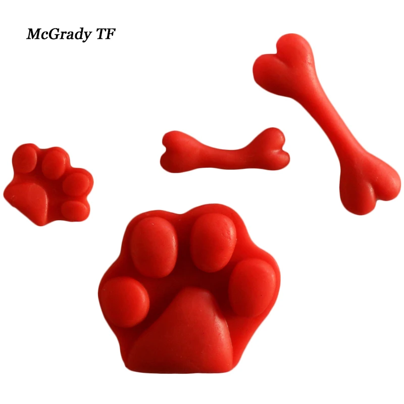 Facemile-Gift-Mold-Silicone-Chocolate-Fondant-Mold-Gift-Decoration-DIY-Dog-Paw-Bone-Shape-Baking-Mould (2)