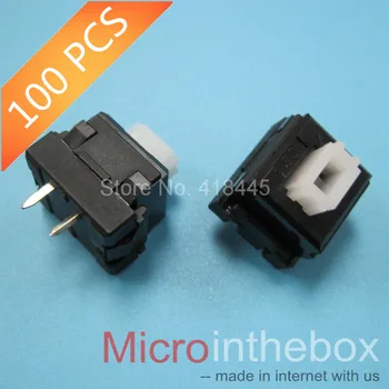 

100PCS Keyboard switch reset button switch 2Pin DIP 100% mechanical keyboard special MX axis button switch