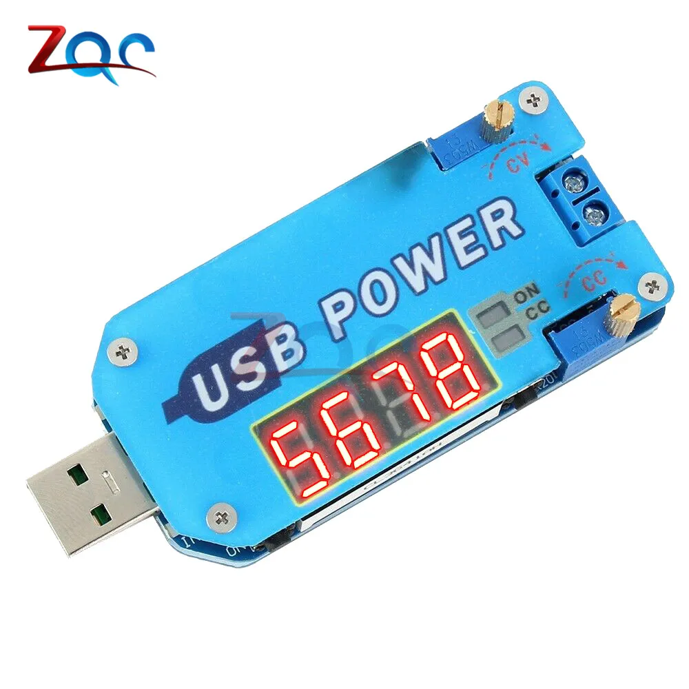 Регулируемый понижающий источник питания с USB 15 вт CVCC Buck Boost преобразователь