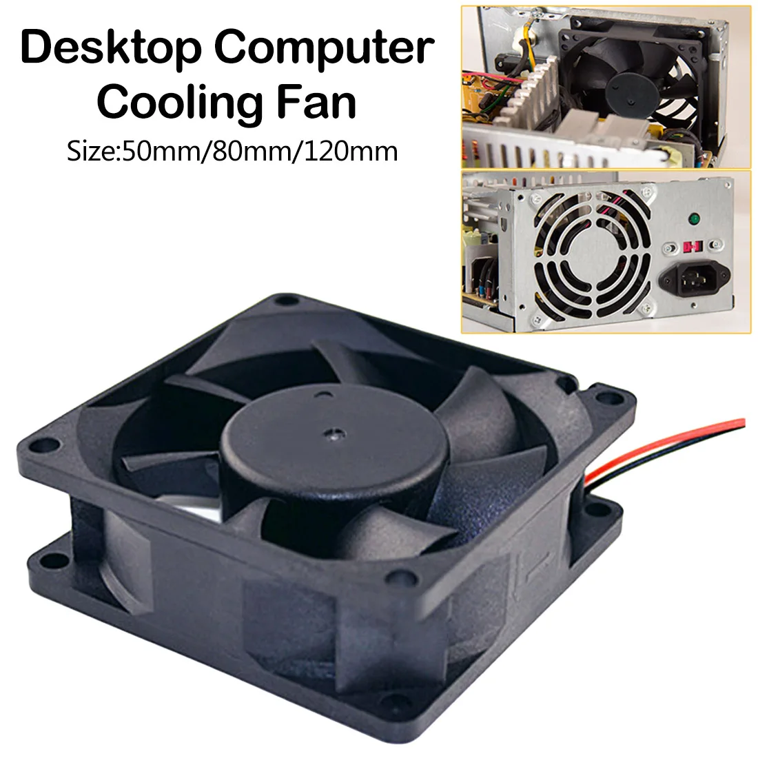 المحمولة الكمبيوتر التبريد الصامت مروحة 50/80/120mm ل PC CPU نظام غرفة التبريد فرش برودة 12 V 2Pin مراوح التبريد الأسود المحمولة الكمبيوتر التبريد الصامت مروحة 50/80/120mm ل PC CPU نظام غرفة التبريد فرش برودة 12 V 2Pin مراوح التبريد الأسود