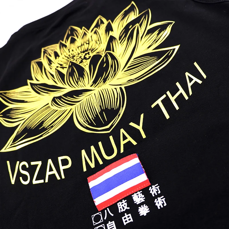 VSZAP футболка жилет MMA для бокса тренажерный зал тройник боевые искусства фитнес