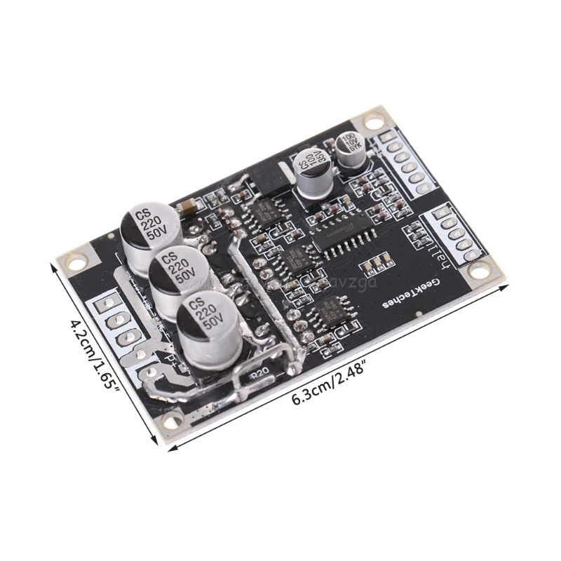 15A 500W DC12V-36V Brushless Motor Speed Controller BLDC Driver Board with Hall J21 19 Dropship