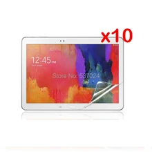 10 шт./лот прозрачная пленка для ЖК-дисплея Экран защитная плёнка для НУА Вэй щитки для Samsung Galaxy Tab Pro 10,1 T520 T521 10," планшет