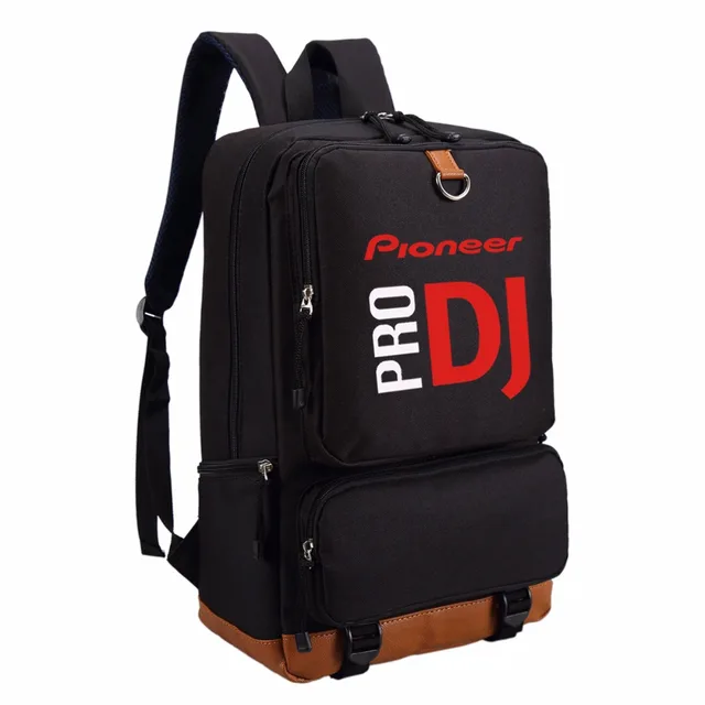 Wishot Pioneer Dj Pro Backpack Shoulder Travel School Bag Bookbag Wishot Pioneer Dj Pro Backpack Shoulder Travel School Bag Bookbag For Agers Casual Laptop Bags