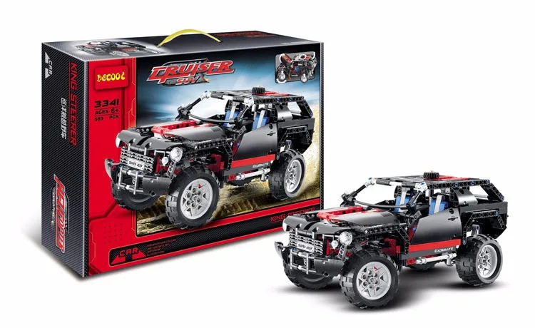 

Kennie 3341 Extreme Cruiser SUV Racing Car Model Building Block Eductional Toy Block DIY Brick Compatible With Technic 8081