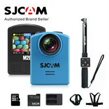 SJCAM M20 Wifi Gyro Sport Action Camera HD 2160P 16MP Bluetooth watch self timer lever remote control+1extra battery+charger