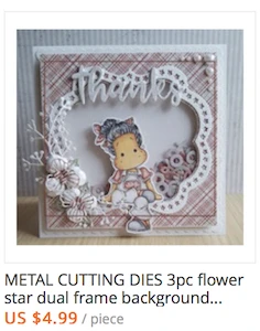 3pc frame die cut