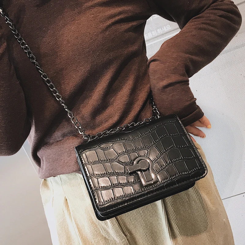 الحجر نمط Crossbody حقائب للنساء 2019 الأزياء صغيرة الصلبة الألوان حقيبة كتف الإناث حقائب والمحافظ مع مقبض جديد الحجر نمط Crossbody حقائب للنساء 2019 الأزياء صغيرة الصلبة الألوان حقيبة كتف الإناث حقائب والمحافظ مع مقبض جديد