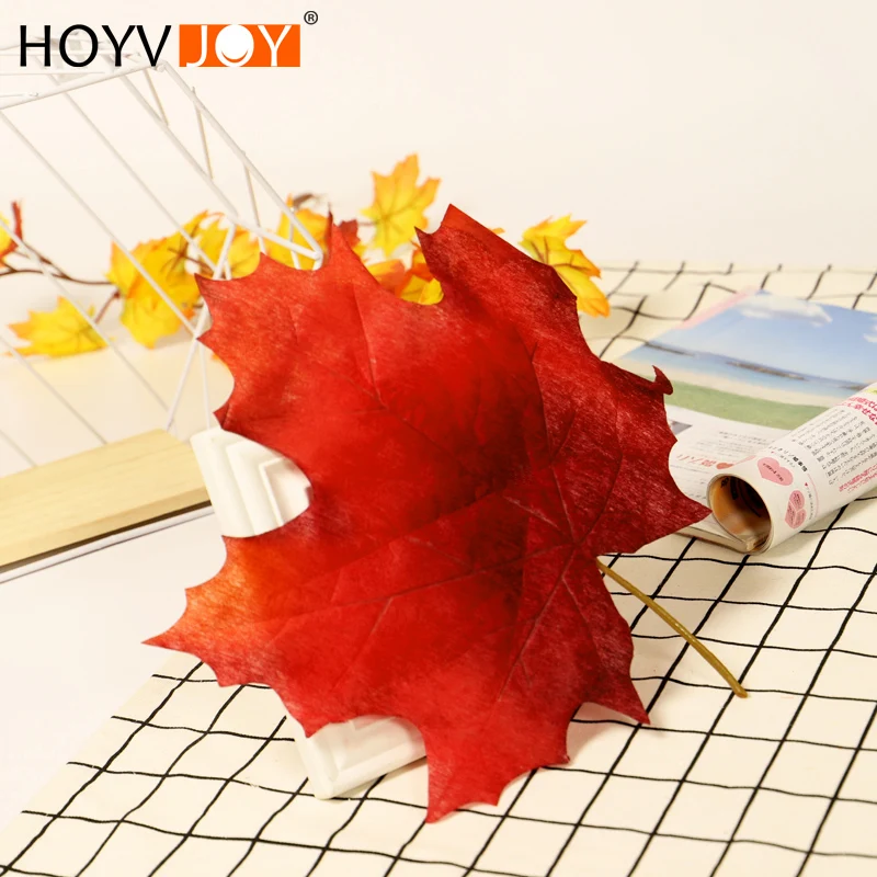 

HOYVJOY Autumn Maple Leaf DIY Accessories Artificial Plants Can be used as a variety of holiday home DIY decoration