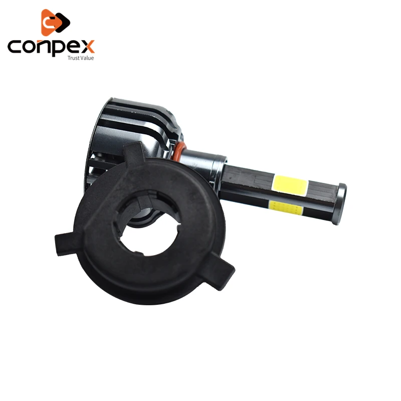 Conpex 12v 35w 7000lm автомобиля фары для авто светодиодный canbus 4 боковой свет cob для Fiat Tipo 500 500c Punto stilo bravo siena