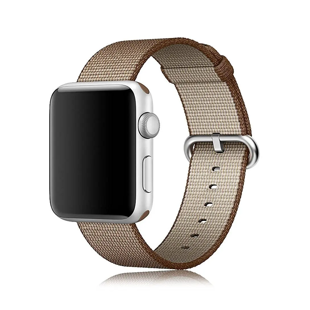 

OSRUI Woven Nylon strap For Apple Watch 4 band 44mm 40mm iwatch series 3 2 1 42mm 38mm wrist bracelet fabric-like feel belt