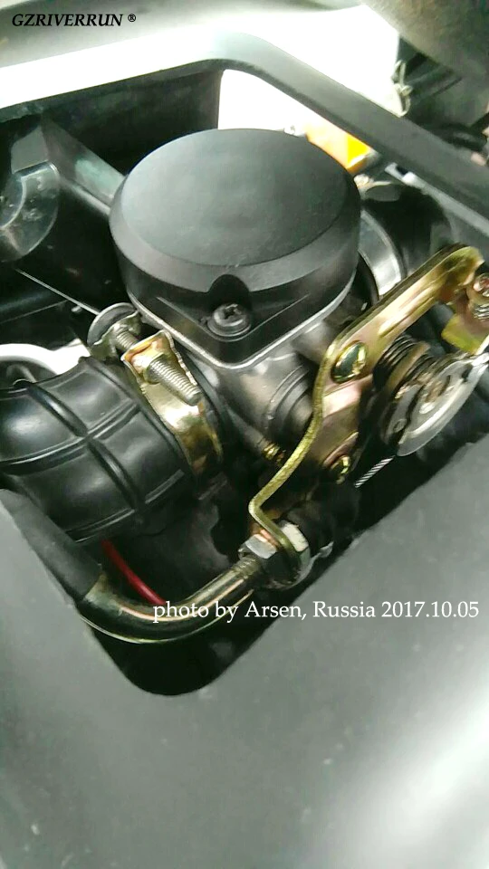 Карбюратор для мотоцикла + топливный фильтр 4 тактного GY6 50cc 110cc скутера Gator 50 Roketa