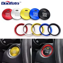 Doofoto кнопка запуска двигателя автомобиля чехлы для Mazda 3 BM 6 GJ1 GL Axela CX-4 CX4 CX-5 CX5 автомобильный Стайлинг новые аксессуары для интерьера