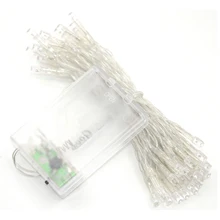 Multi-Color 50 LED Battery String Light Lamp Fairy Christmas Wedding Party