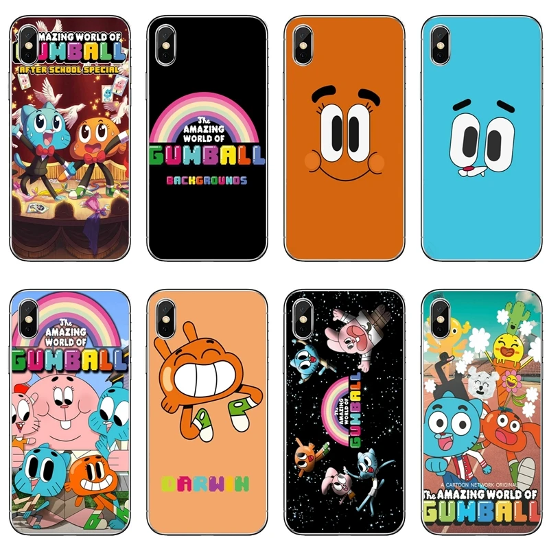 

the amazing world of gumball Luxury For Huawei Mate 20 10 9 8 lite pro Y9 Y7 Y6 prime Y5 II GR5 2017 2018 2019 Soft phone case