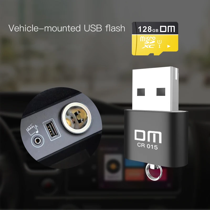 Устройство для чтения карт MicroSD DM CR015 со слотом TF карты станет USB накопителем