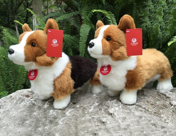 stuffed corgi puppy