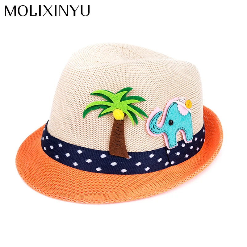 MOLIXINYU Summer Baby Hat Fashion Children Cap For Girls Boys Kids Sun Hat Baby Boys Beach Cap