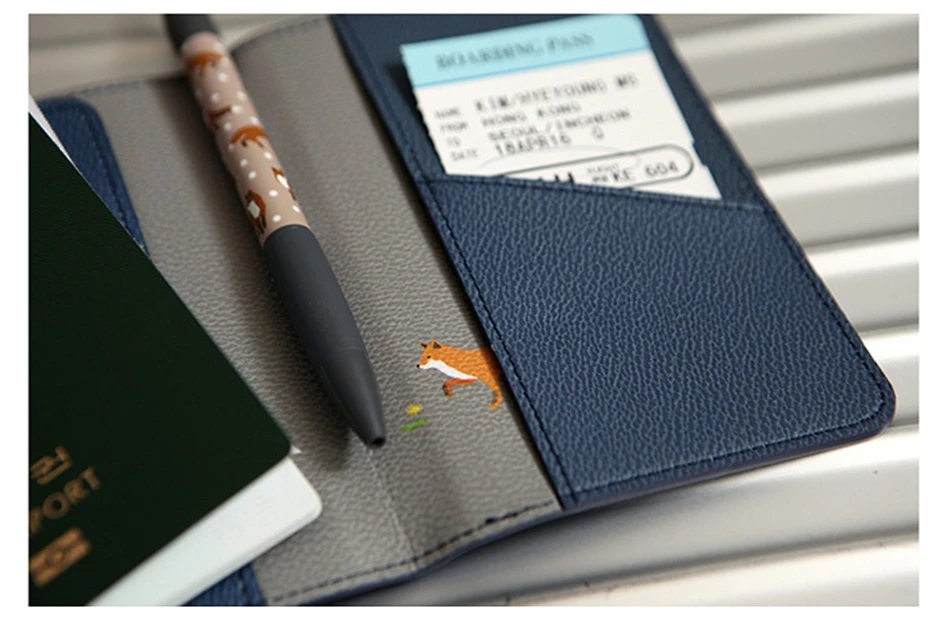 Чехлы для паспорта с рисунком фламинго, Креативные аксессуары для путешествий из искусственной кожи, сумка для ID банковских карт, Женский чехол для паспорта, деловой чехол