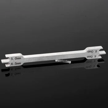 

Fit For Dental Orthodontic Instruments Gauge Bracket locator Bracket 1pc size-5.0.4.5mm rod bracket locator
