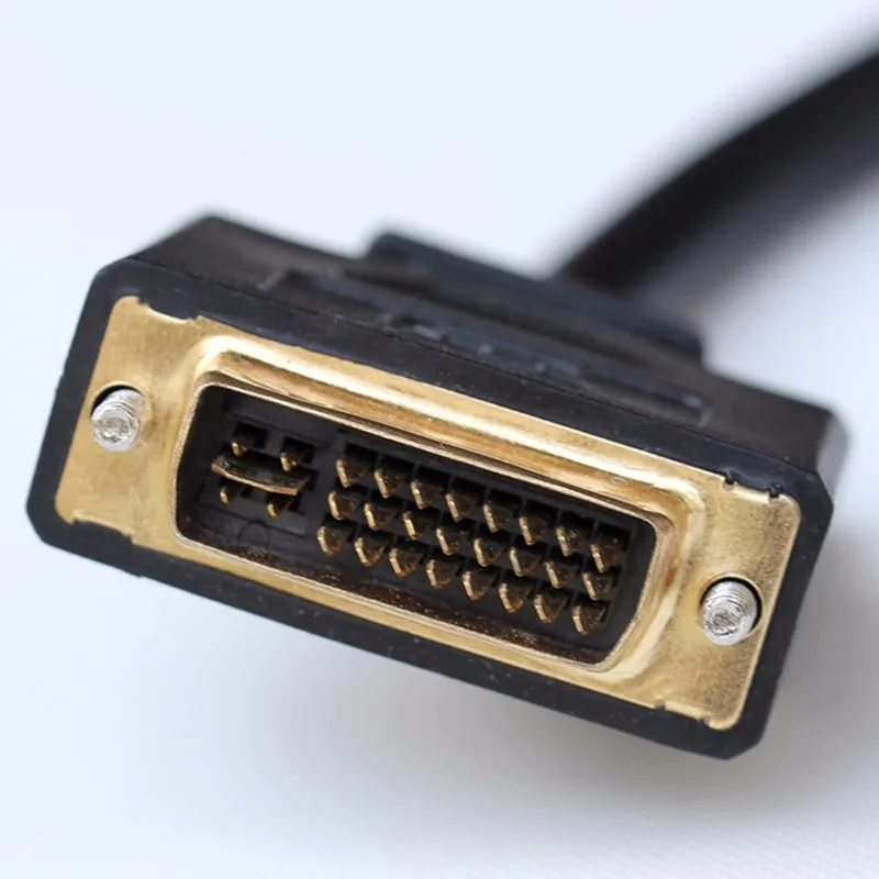 DVI-I 24+ 5 vga конвертер DVI-I VGA адаптер «Папа-мама» кабель