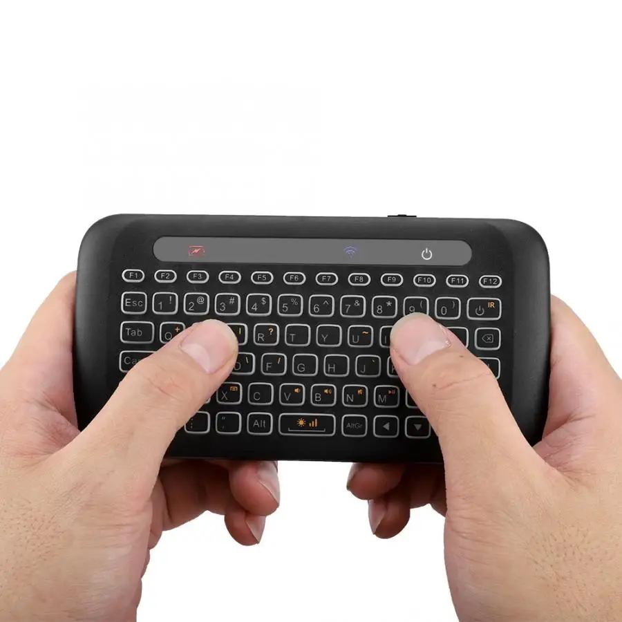 Gaming Keyboard Mini Smart Touch Keyboard With Colorful Light Bright Adjustable Keyboard