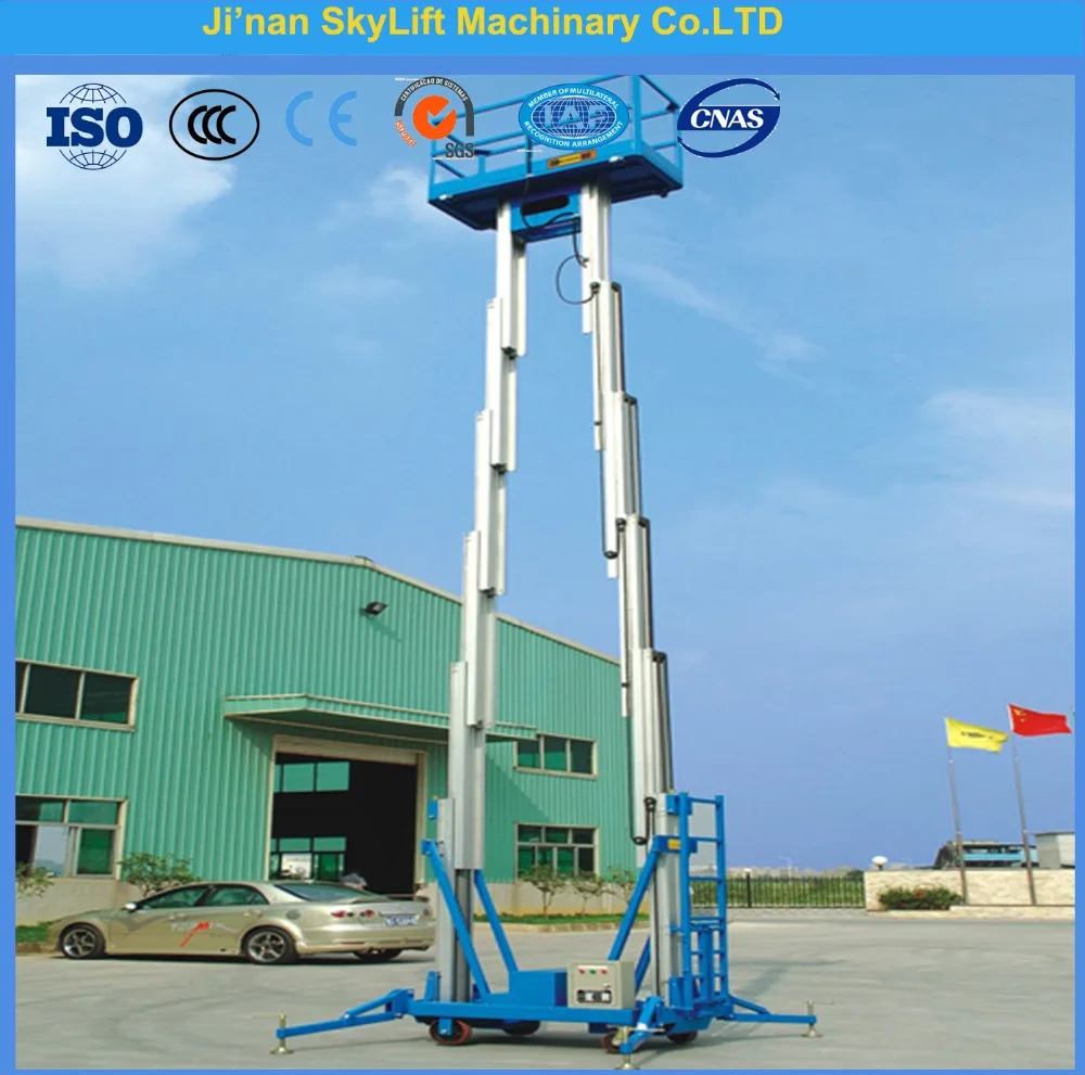 12m home hydraulic lift elevator with widely usein Car Jacks from