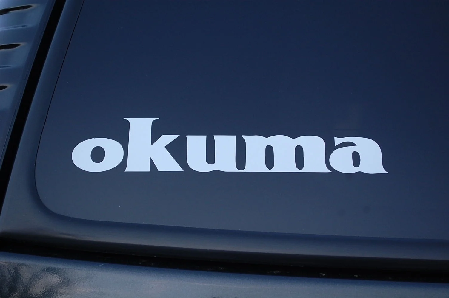 Okuma Рыболовная наклейка Виниловая катушки удочки снасти рыба оконная 15 см |