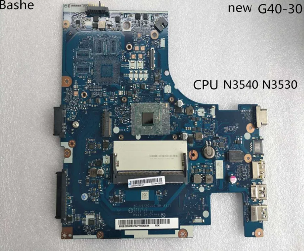 Nuevo Envio gratis aclu9 aclu0 nm A311 G40 30 laptop Motherboard Tarjeta madre Motherboard para Lenovo