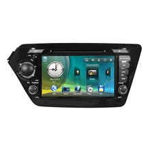 Car Stereo Audio Autoradio Head Unit Headunit for Kia K2 Rio 2011 2012 SD USB RDS IPOD Analog TV Phonebook Bluetooth Handsfree