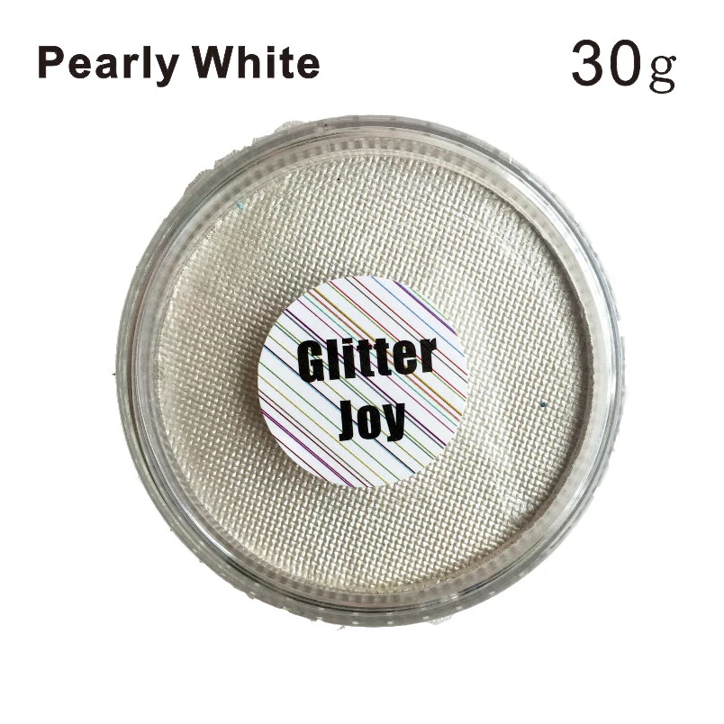 30g/pc  Water Based Pearl White Or Metallic SilverFace Body Paint  for Cosplay Festival Party Fancy Dress And Beauty Makeup Tool 2