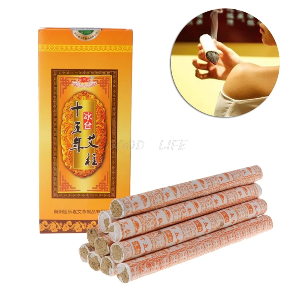 Free shipping Free Shipping Fifteen Years Aging Moxa Roll Stick Chinese Moxibustion Acupuncture Therapy New