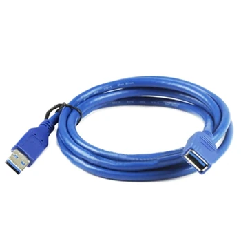 

1M High Speed USB3.0 Extension cord 100cm Male Female Lengthen USB3.0 Cable Line Male to Female USB V3.0 USB3 Cable Cord Wire