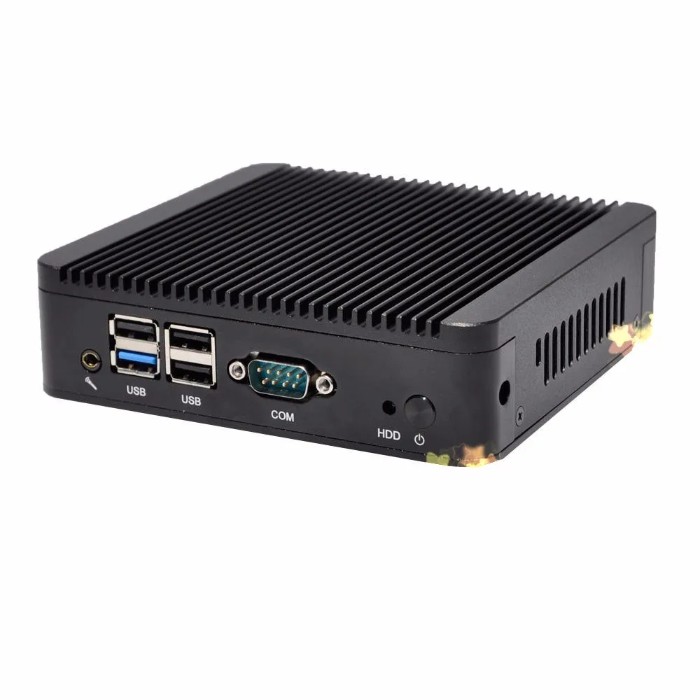 Hoot!! sales promotion Micro pc mini computer Dual core J1800 mini pc Bay trial computer j1800 QOTOM-Q180N 8G RAM 256G SSD