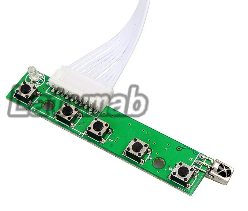 Latumab ЖК дисплей экран монитора AT090TN10 AT090TN12 Детская плата драйвера TTL LVDS контроллер
