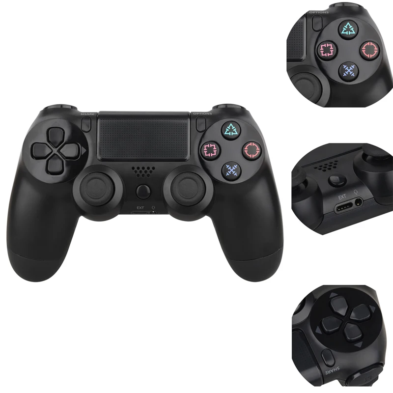 Управление для консоли Ps4 Dualshock 4 Bluetooth беспроводной контроллер Ps4 Геймпад Джойстик игровой коврик Joypad для playstation 4 PS3 PC