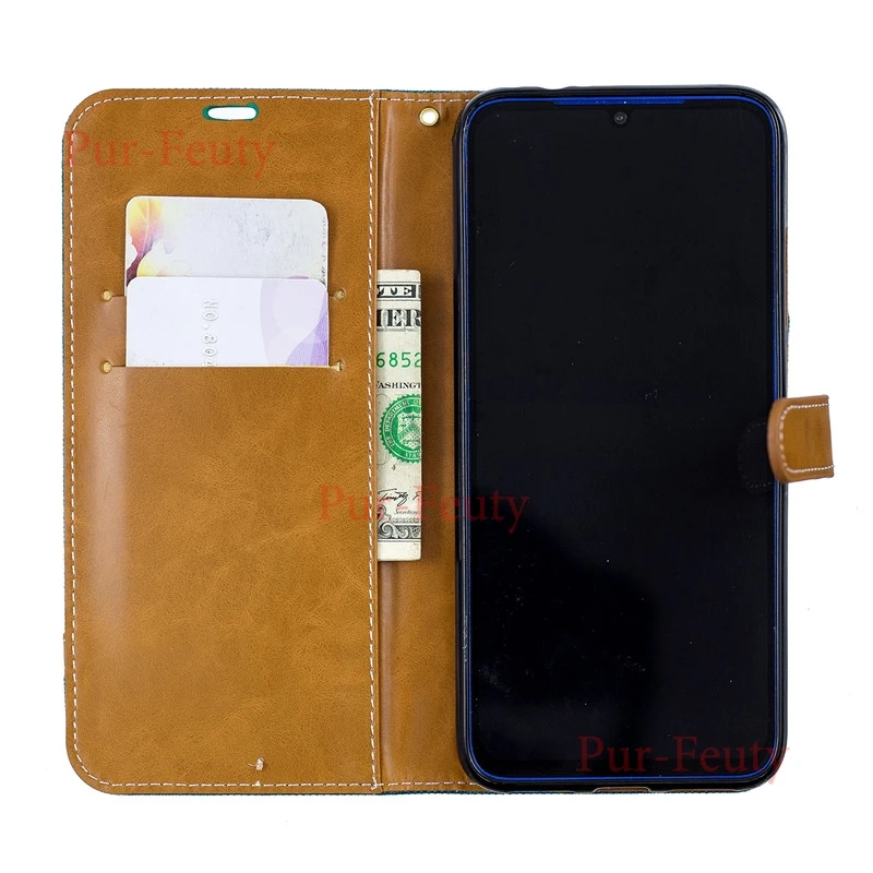 Case For XIAOMI Redmi Go Note 7 Note7 Fashion Flip Cowboy Leather Phone Wallet Stand Card Slot Case For Xiaomi Redmi Note 7 7Pro