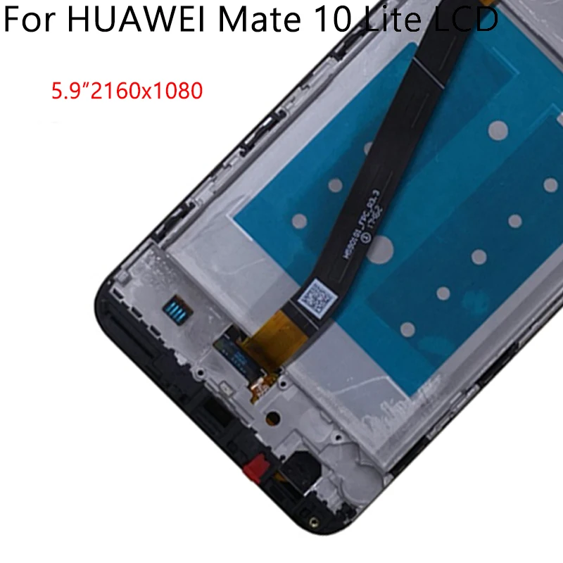 5 9 "для HUAWEI Mate 10 Lite RNE L21 L22 L23 ЖК дисплей с сенсорным экраном дигитайзер в сборе - Фото №1